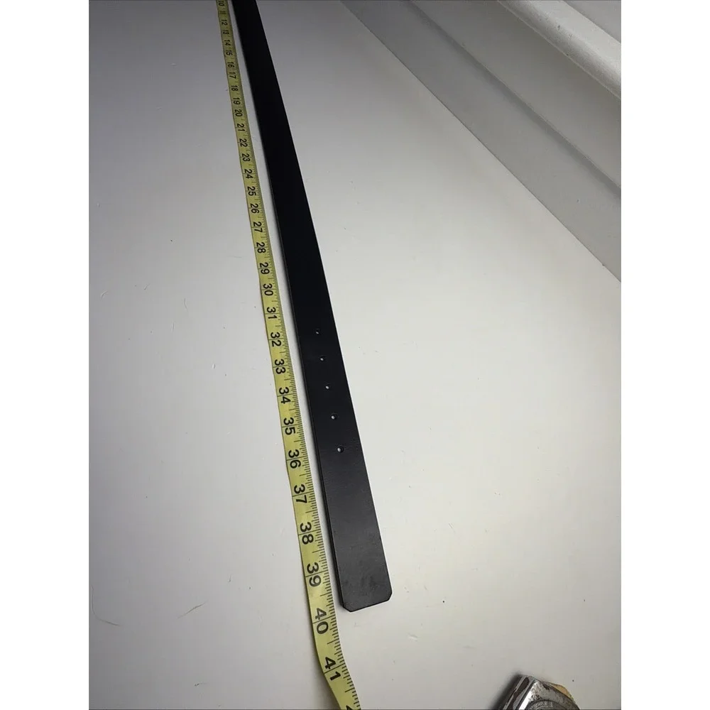 Handcrafted Kenneth Cole REACTION Men's Belt Black Size M 36 Black Buckle.